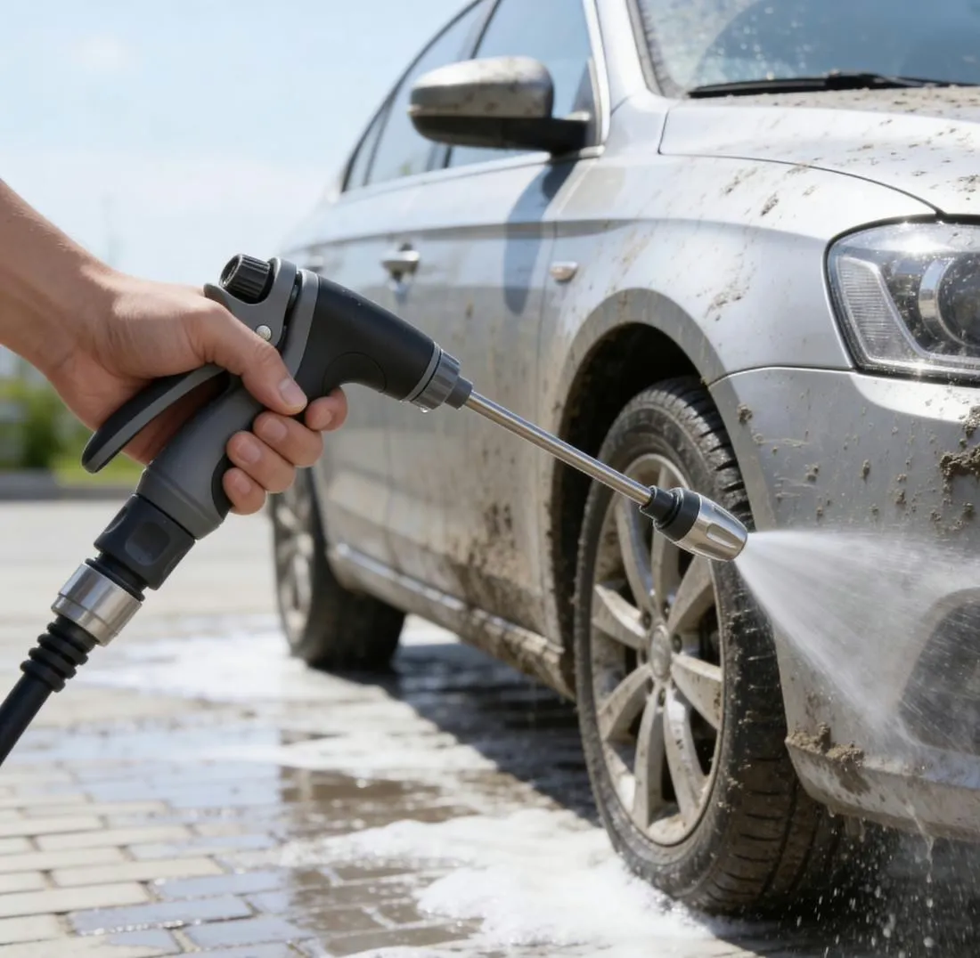 Pressurizer high-pressure hose nozzle offer